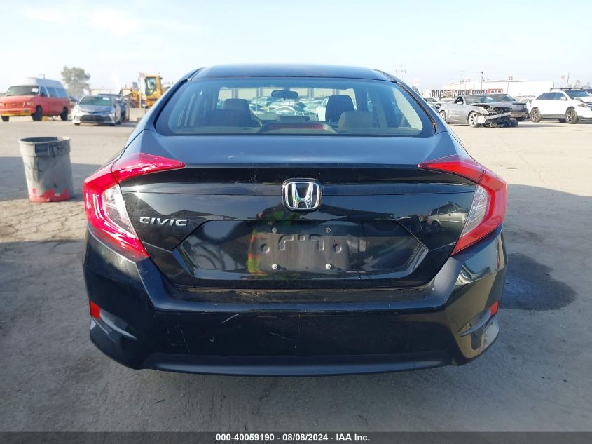 2018 Honda Civic Lx VIN: 2HGFC2F59JH582016 Lot: 40059190