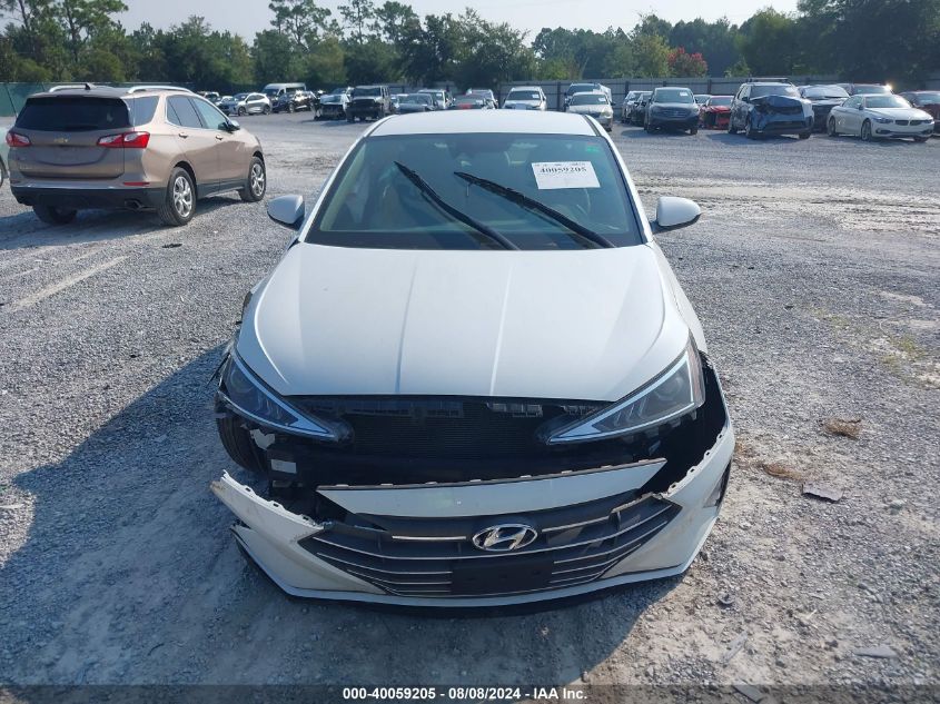 2019 Hyundai Elantra Sel VIN: 5NPD84LF8KH480375 Lot: 40059205