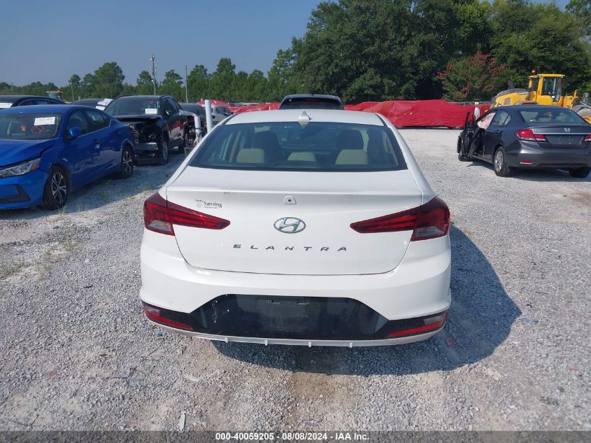 2019 Hyundai Elantra Sel VIN: 5NPD84LF8KH480375 Lot: 40059205