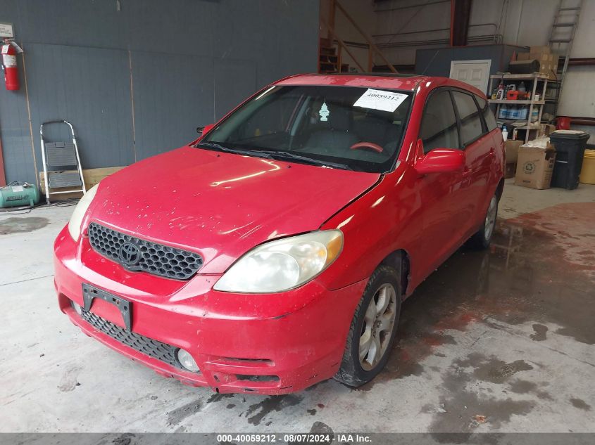 2003 Toyota Matrix Xrs VIN: 2T1KY32E13C07245H Lot: 40059212