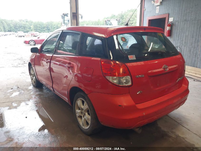 2003 Toyota Matrix Xrs VIN: 2T1KY32E13C07245H Lot: 40059212