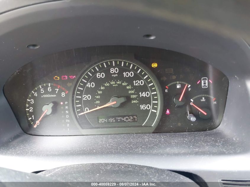 2005 Honda Accord 2.4 Lx VIN: 1HGCM56435A194583 Lot: 40059229