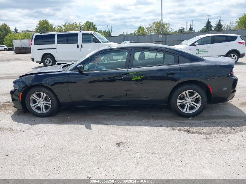 2019 Dodge Charger Sxt Rwd VIN: 2C3CDXBG8KH636527 Lot: 40059250