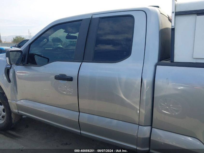 2022 Ford F150 Super Cab VIN: 1FTEX1EB0NKE6717 Lot: 40059251