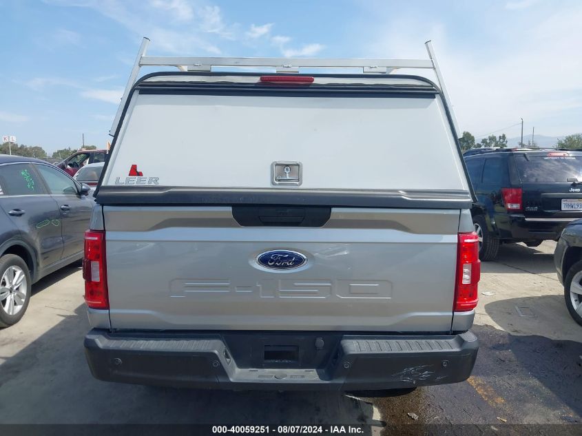 2022 Ford F150 Super Cab VIN: 1FTEX1EB0NKE6717 Lot: 40059251