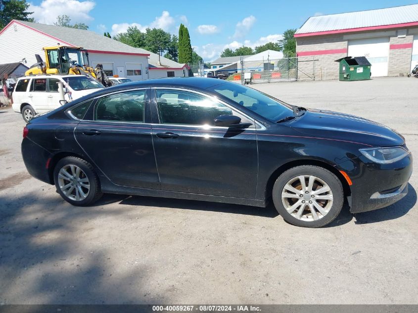 2015 Chrysler 200 Limited VIN: 1C3CCCAB7FN638204 Lot: 40059267