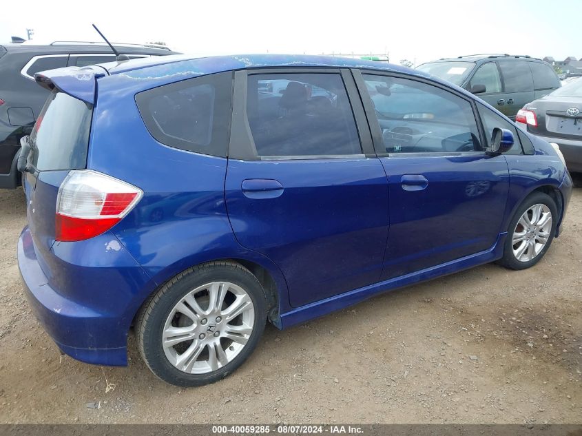 2011 Honda Fit Sport VIN: JHMGE8G56BC017191 Lot: 40059285