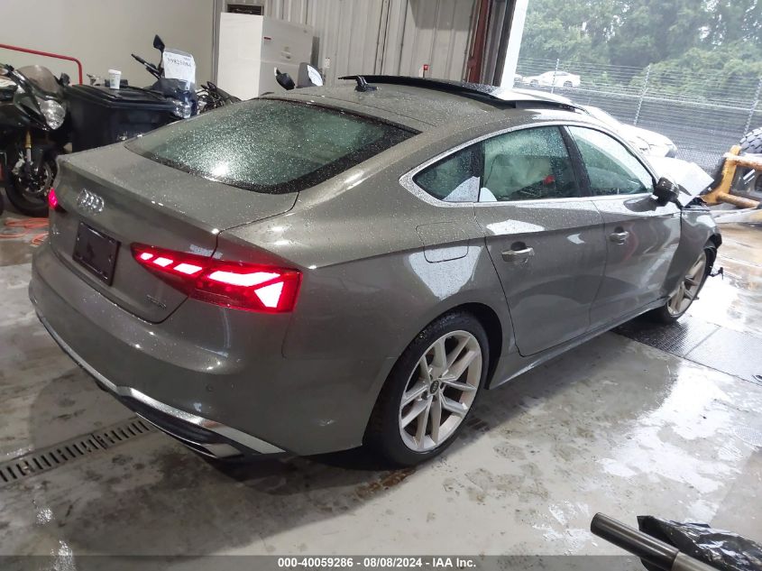 WAUFACF55RA083103 | 2024 AUDI A5 SPORTBACK