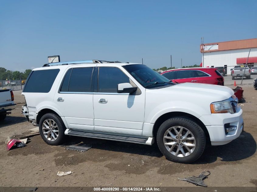 2017 Ford Expedition Limited VIN: 1FMJU1KT7HEA11898 Lot: 40059290