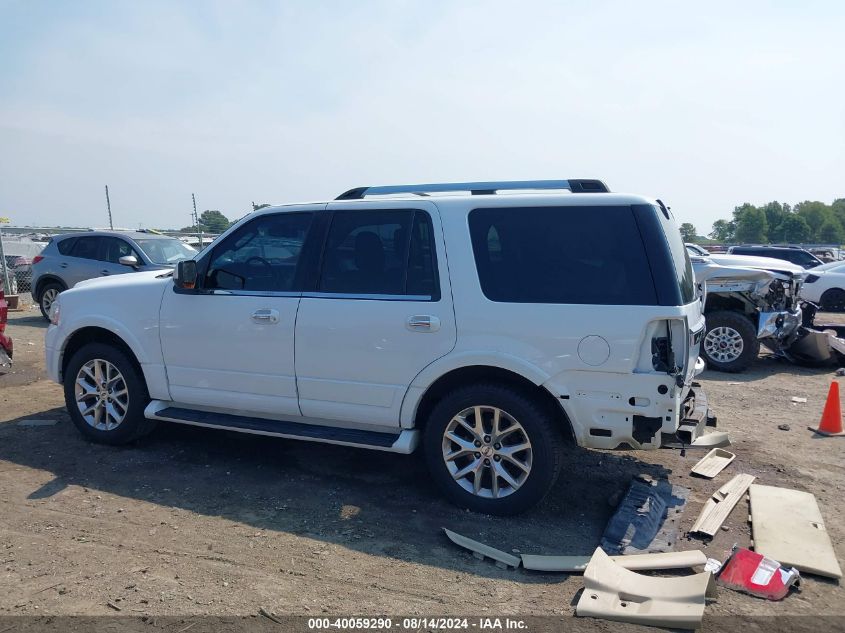 2017 Ford Expedition Limited VIN: 1FMJU1KT7HEA11898 Lot: 40059290