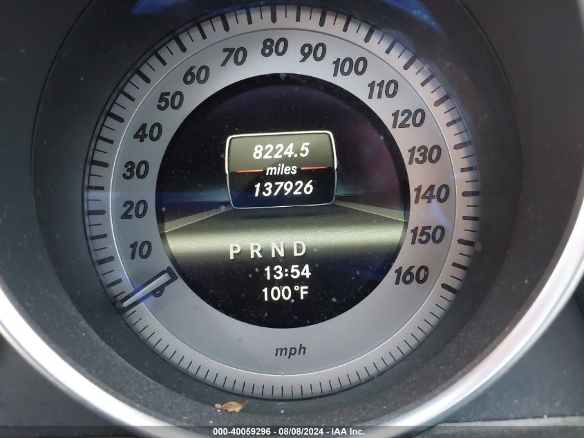 2013 Mercedes-Benz C 250 Luxury/Sport VIN: WDDGF4HB1DA780185 Lot: 40059296