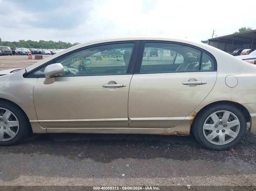 2007 Honda Civic Lx VIN: 1HGFA16547L097133 Lot: 40059313