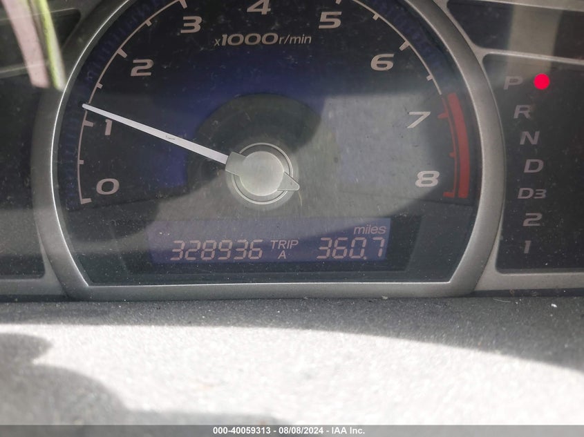 2007 Honda Civic Lx VIN: 1HGFA16547L097133 Lot: 40059313