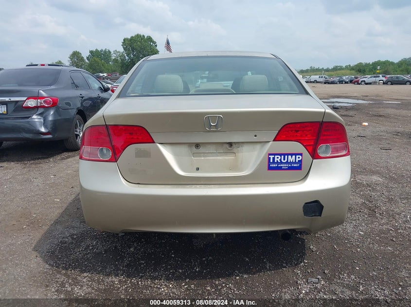 2007 Honda Civic Lx VIN: 1HGFA16547L097133 Lot: 40059313