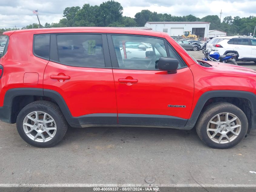 2023 Jeep Renegade Latitude 4X4 VIN: ZACNJDB19PPP68836 Lot: 40059337