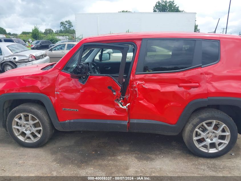 2023 Jeep Renegade Latitude 4X4 VIN: ZACNJDB19PPP68836 Lot: 40059337