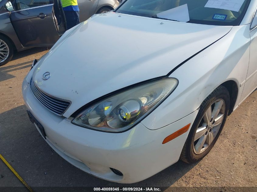 2006 Lexus Es 330 VIN: JTHBA30G065162841 Lot: 40059345
