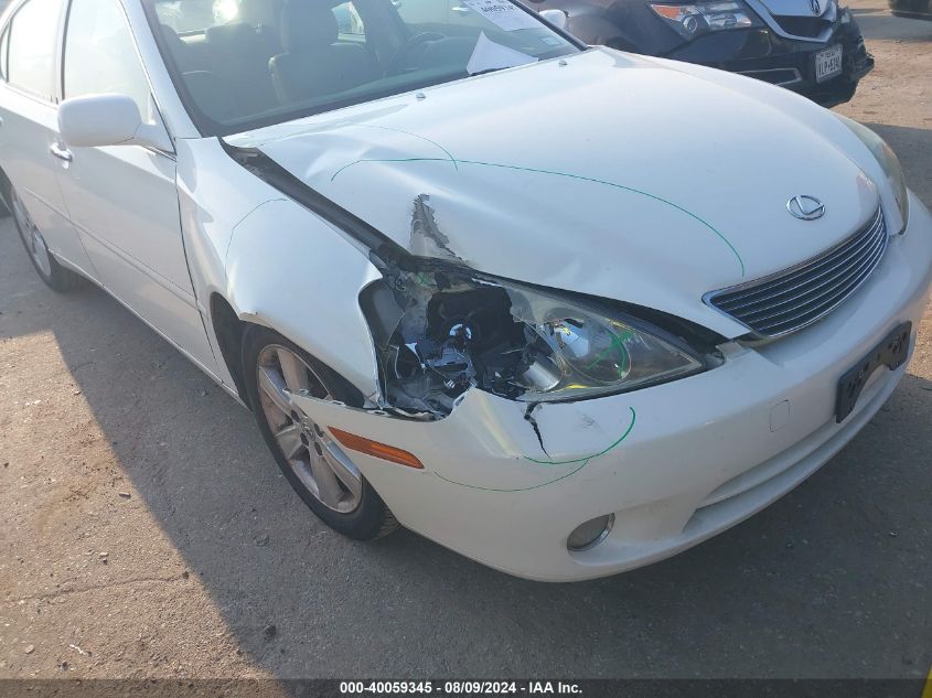 2006 Lexus Es 330 VIN: JTHBA30G065162841 Lot: 40059345