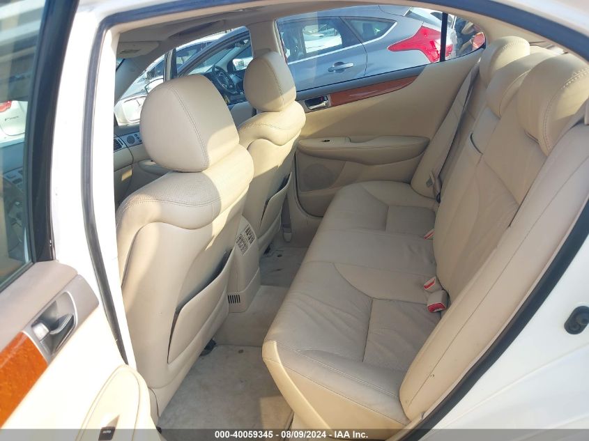 2006 Lexus Es 330 VIN: JTHBA30G065162841 Lot: 40059345