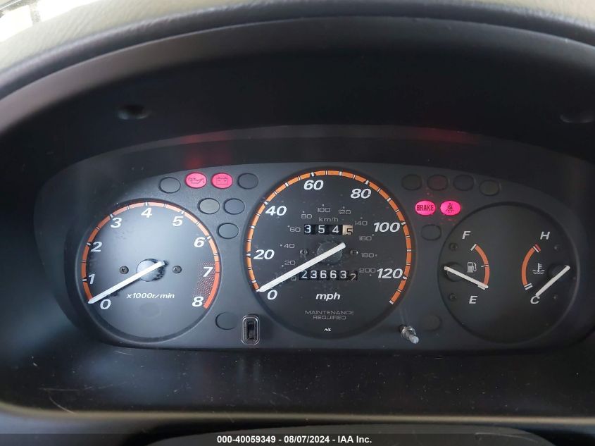 2001 Honda Cr-V Ex VIN: JHLRD17671S001375 Lot: 40059349