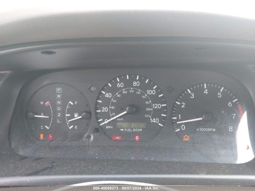 2000 Toyota Camry Le VIN: JT2BG22K9Y0470935 Lot: 40059373