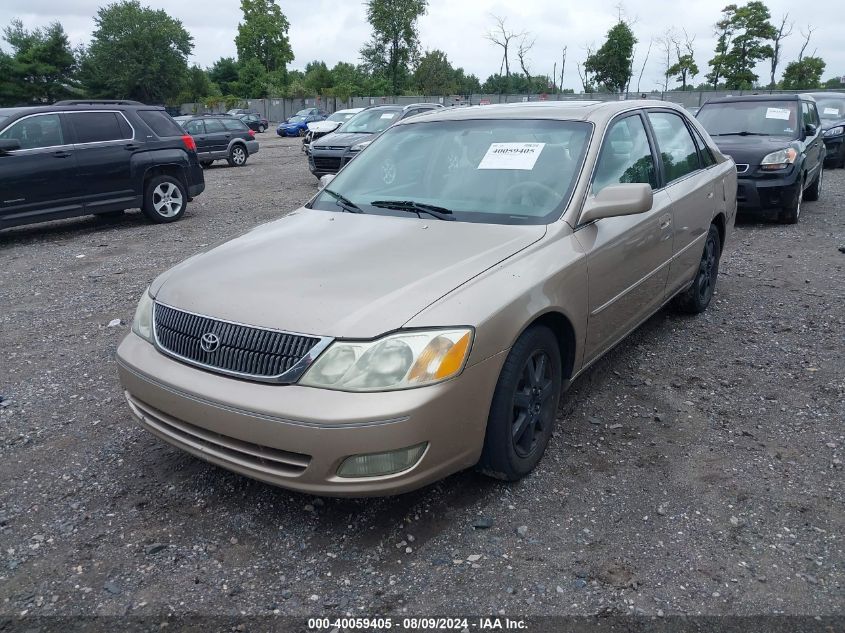 2000 Toyota Avalon Xls VIN: 4T1BF28B8YU084867 Lot: 40059405