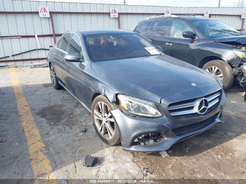 55SWF4JB5GU155816 2016 MERCEDES-BENZ C CLASS - Image 1