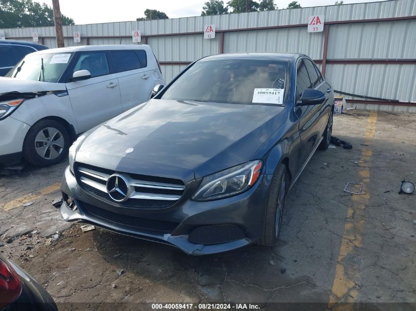 55SWF4JB5GU155816 2016 MERCEDES-BENZ C CLASS - Image 2