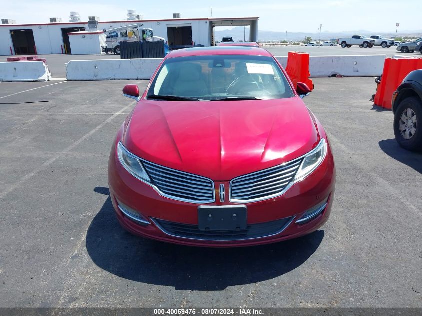 2014 Lincoln Mkz VIN: 3LN6L2G95ER827013 Lot: 40059475