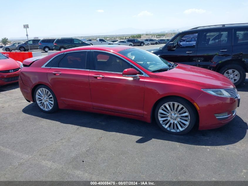 2014 Lincoln Mkz VIN: 3LN6L2G95ER827013 Lot: 40059475