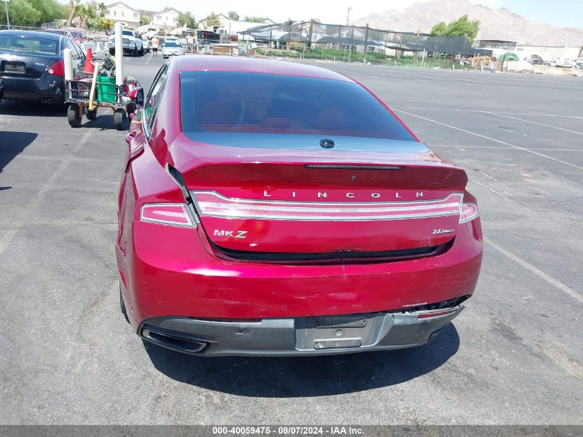 2014 Lincoln Mkz VIN: 3LN6L2G95ER827013 Lot: 40059475