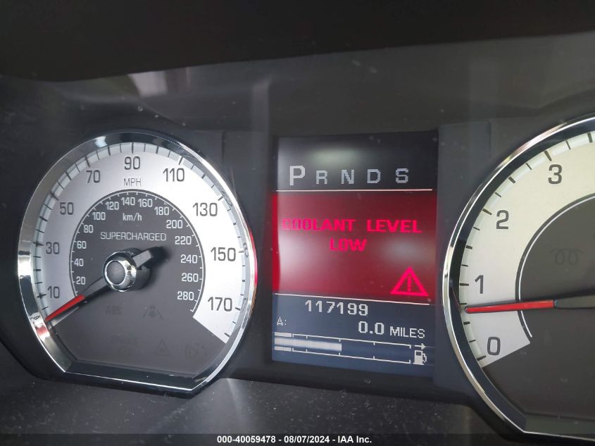 2010 Jaguar Xf Supercharged VIN: SAJWA0HE7AMR68518 Lot: 40059478