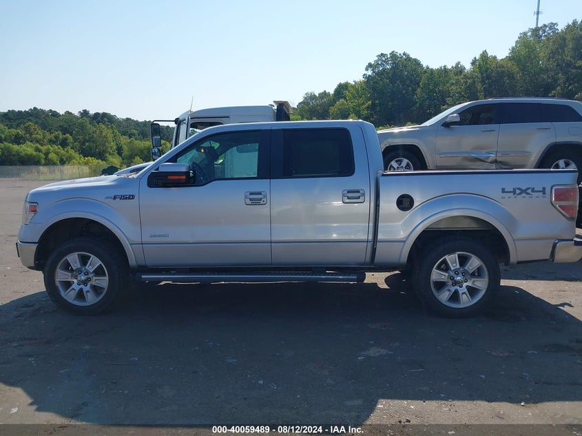 2013 Ford F-150 Lariat VIN: 1FTFW1ET1DFA99075 Lot: 40059489