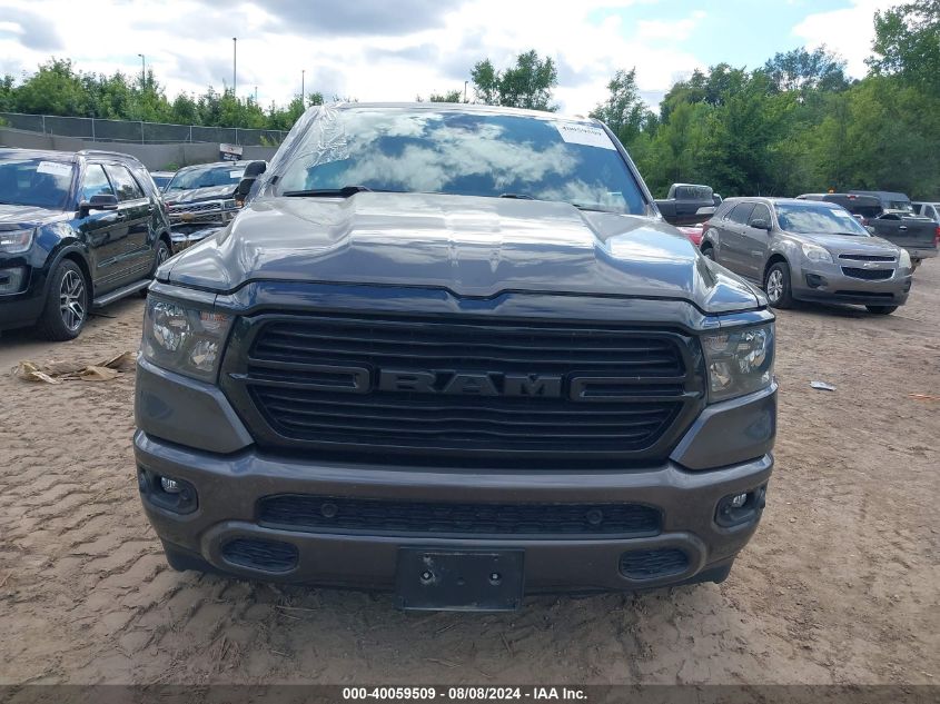 2021 Ram 1500 Big Horn Quad Cab 4X4 6'4 Box VIN: 1C6SRFBTXMN784549 Lot: 40059509