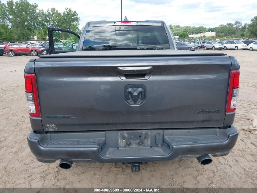 2021 Ram 1500 Big Horn Quad Cab 4X4 6'4 Box VIN: 1C6SRFBTXMN784549 Lot: 40059509