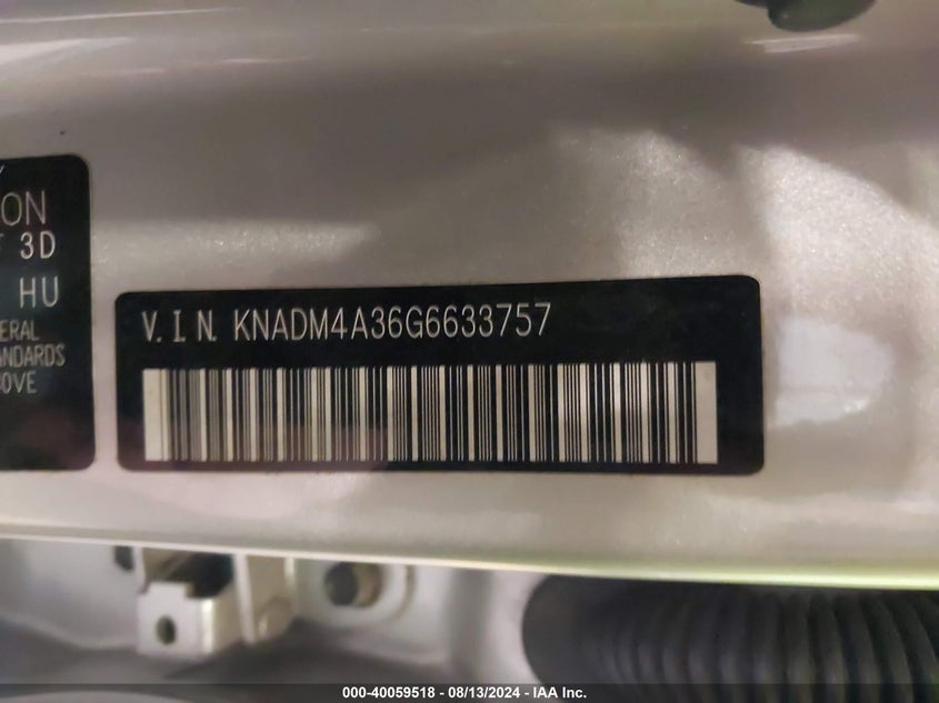 2016 KIA RIO LX - KNADM4A36G6633757