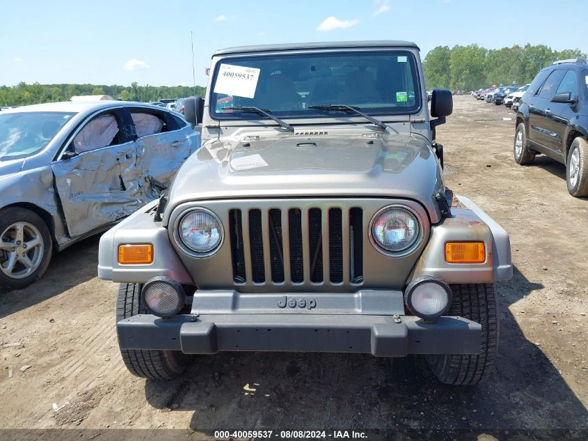 2003 Jeep Wrangler Sport VIN: 1J4FA49S53P320911 Lot: 40059537