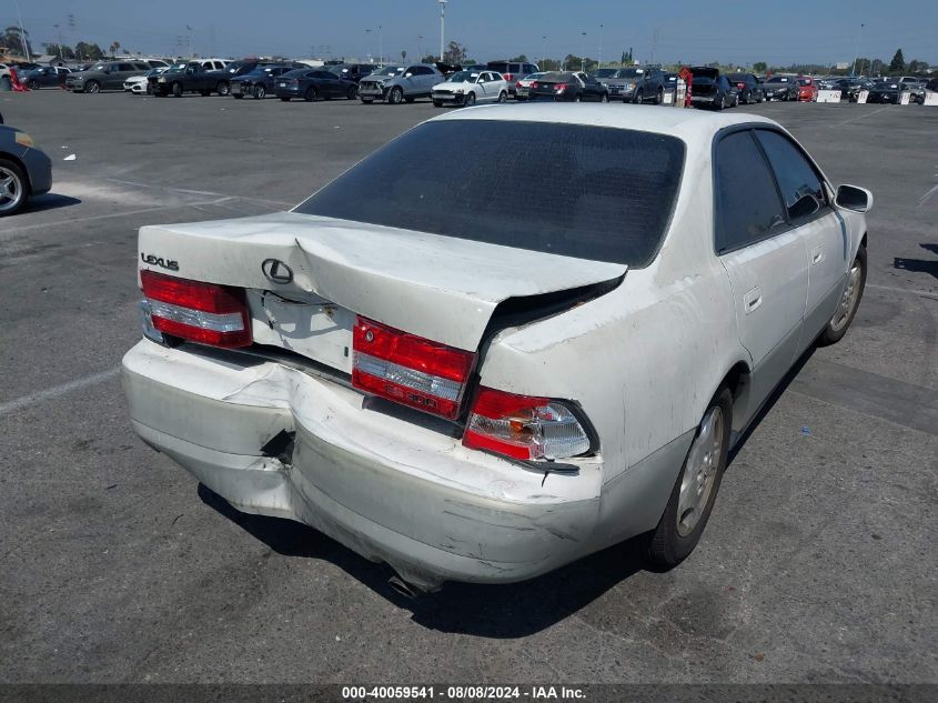 2000 Lexus Es 300 VIN: JT8BF28G2Y0288862 Lot: 40059541