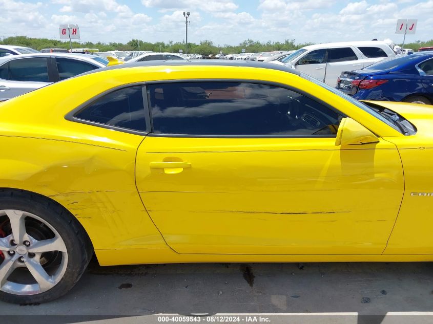 2013 Chevrolet Camaro 2Lt VIN: 2G1FC1E30D9136126 Lot: 40059543