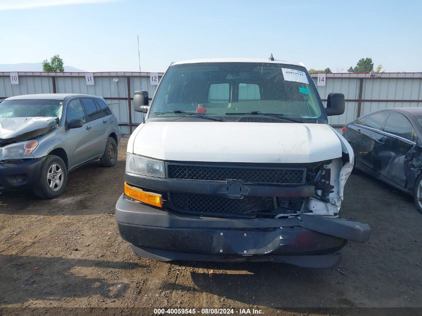 2020 Chevrolet Express Cargo Rwd 2500 Extended Wheelbase Wt VIN: 1GCWGBFPXL1126595 Lot: 40059545