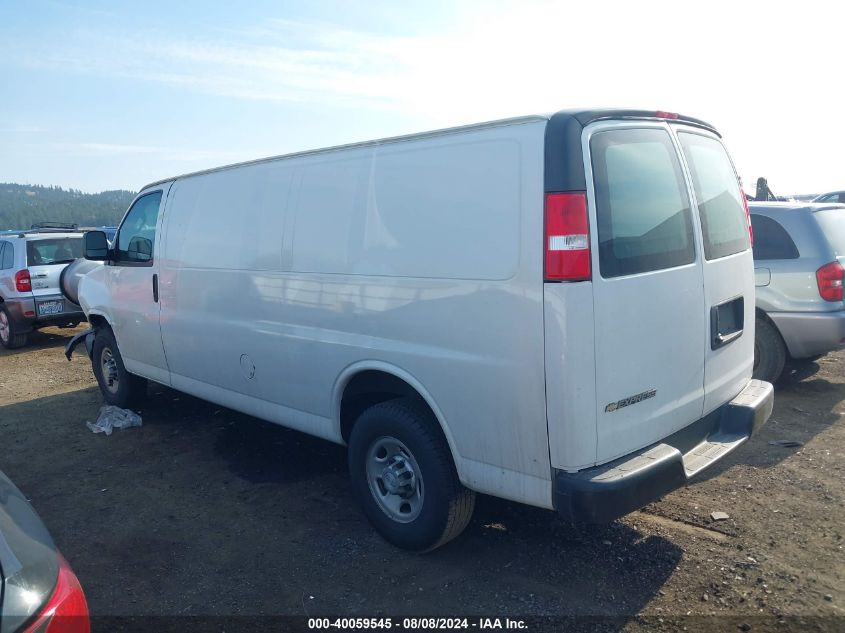 2020 Chevrolet Express Cargo Rwd 2500 Extended Wheelbase Wt VIN: 1GCWGBFPXL1126595 Lot: 40059545