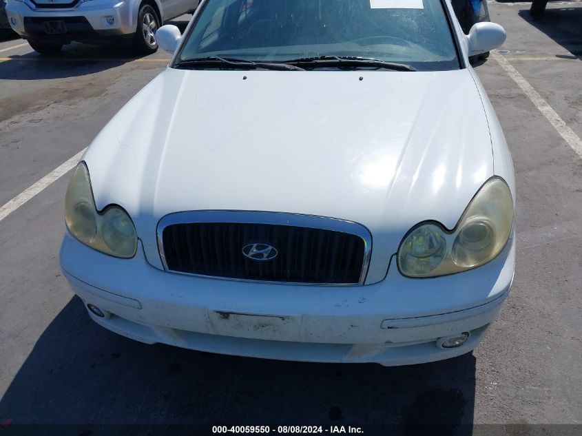 2003 Hyundai Sonata VIN: KMHWF25S53A715428 Lot: 40059550