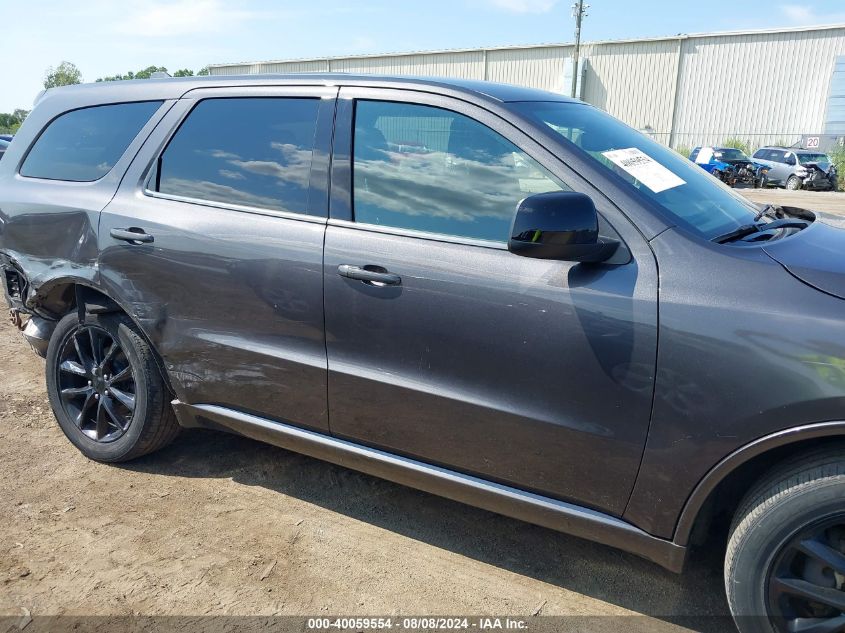 2018 Dodge Durango Sxt Awd VIN: 1C4RDJAG8JC395140 Lot: 40059554