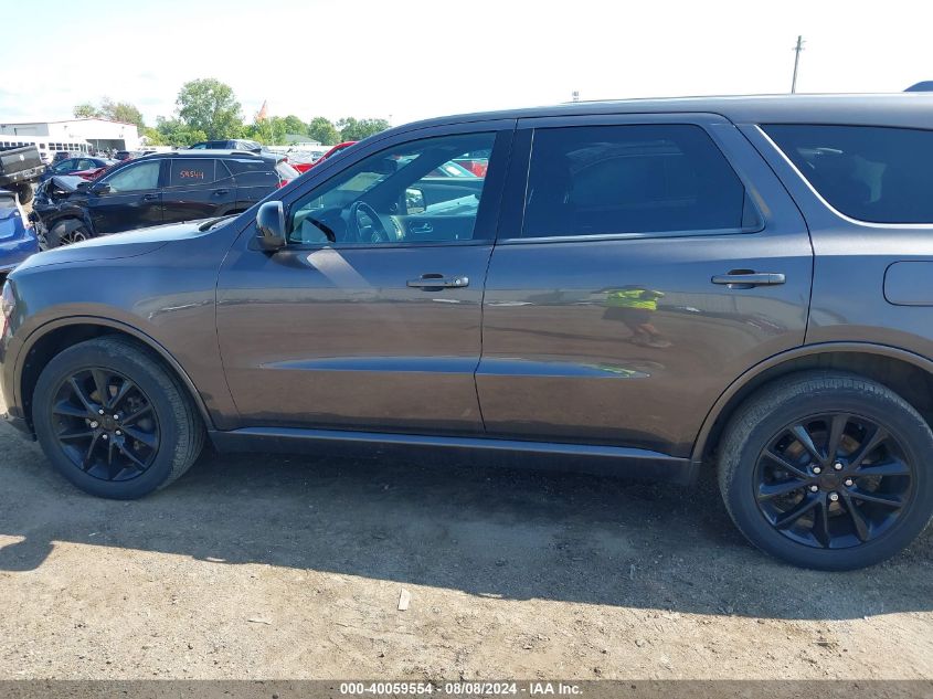 2018 Dodge Durango Sxt Awd VIN: 1C4RDJAG8JC395140 Lot: 40059554