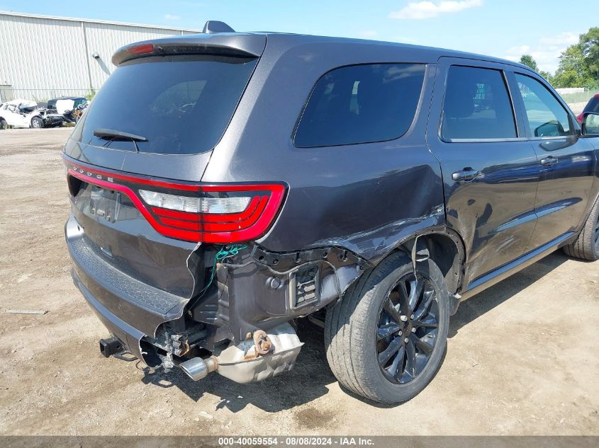 2018 Dodge Durango Sxt Awd VIN: 1C4RDJAG8JC395140 Lot: 40059554