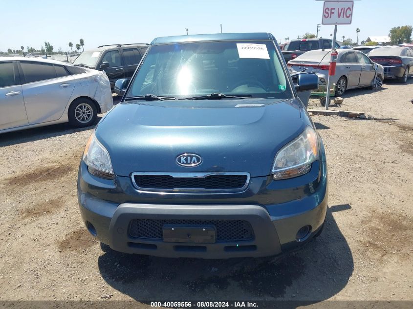 2011 Kia Soul + VIN: KNDJT2A29B7298369 Lot: 40059556