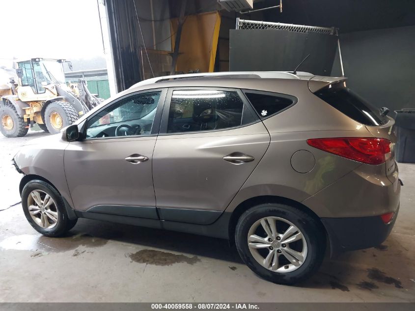 2013 Hyundai Tucson Gls VIN: KM8JU3AC4DU726277 Lot: 40059558