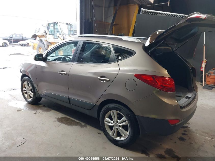 2013 Hyundai Tucson Gls VIN: KM8JU3AC4DU726277 Lot: 40059558