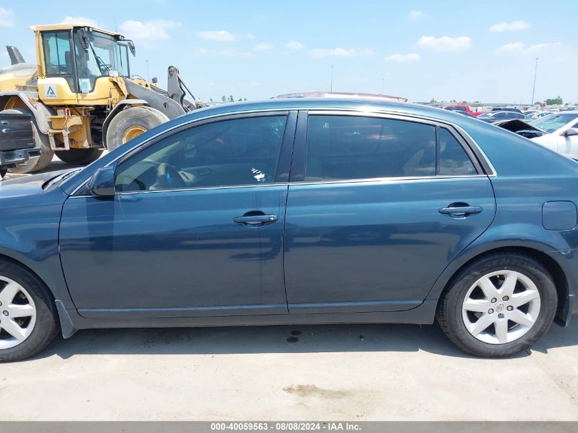 2007 Toyota Avalon Xl/Xls/Touring/Limited VIN: 4T1BK36B87U172398 Lot: 40059563