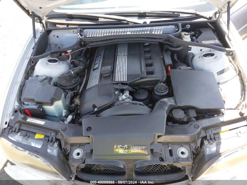 2004 BMW 330Ci VIN: WBABW534X4PL47039 Lot: 40059568